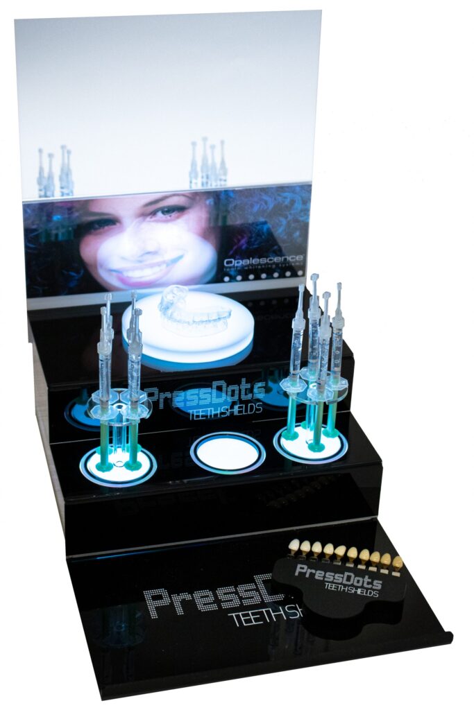 display pressdots wybielanie