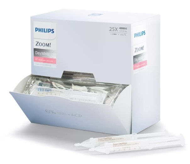 Philips Zoom DayWhite 6% HP 2.4 ml 6 Strzykawek *DARMOWA WYSYŁKA! - obrazek 2